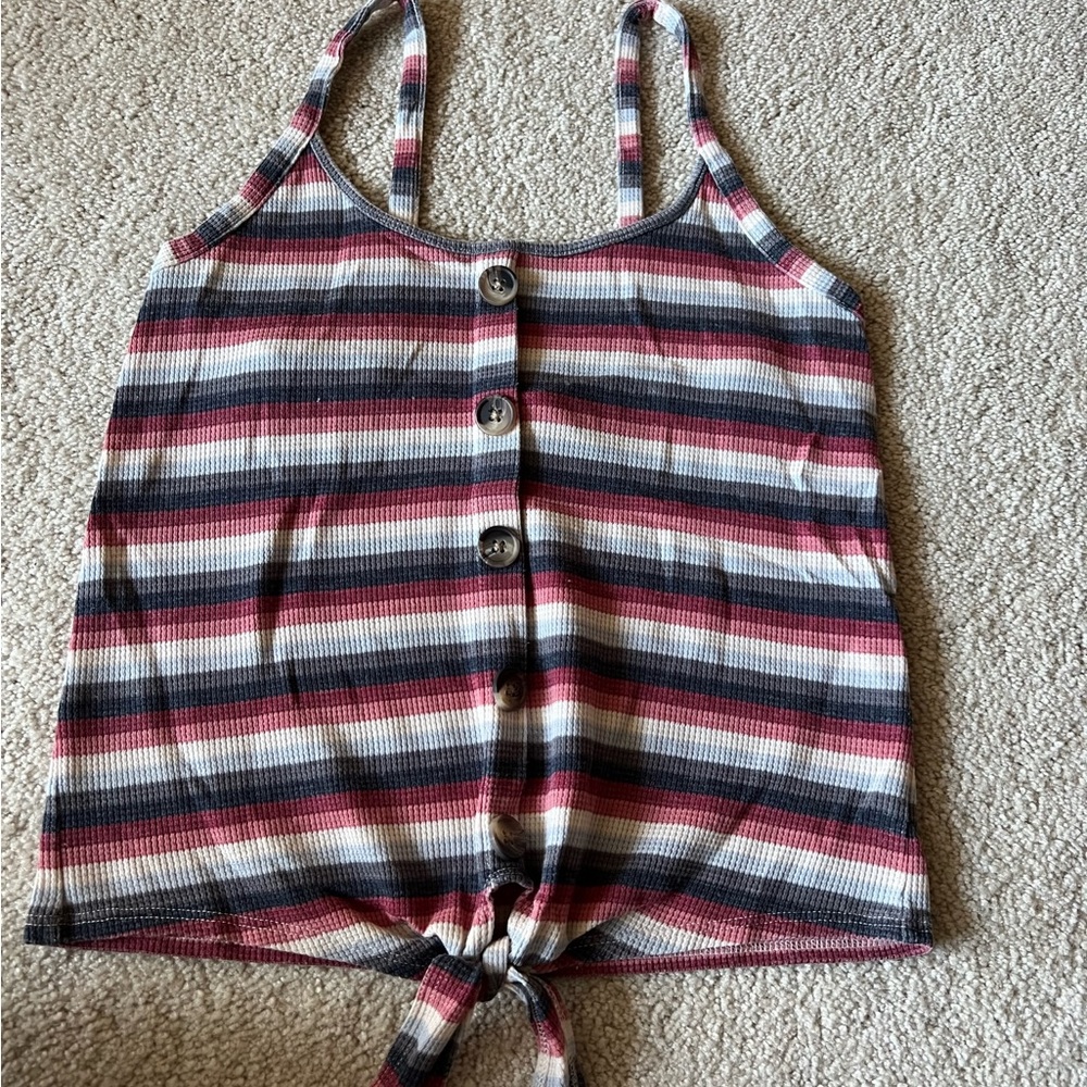 American Eagle striped tank top (S)
